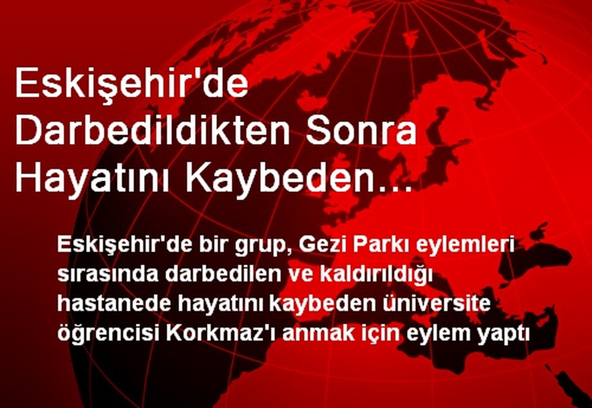 Eskişehir\'de Eylemciler Ali İsmail İçin Yol Kapattılar