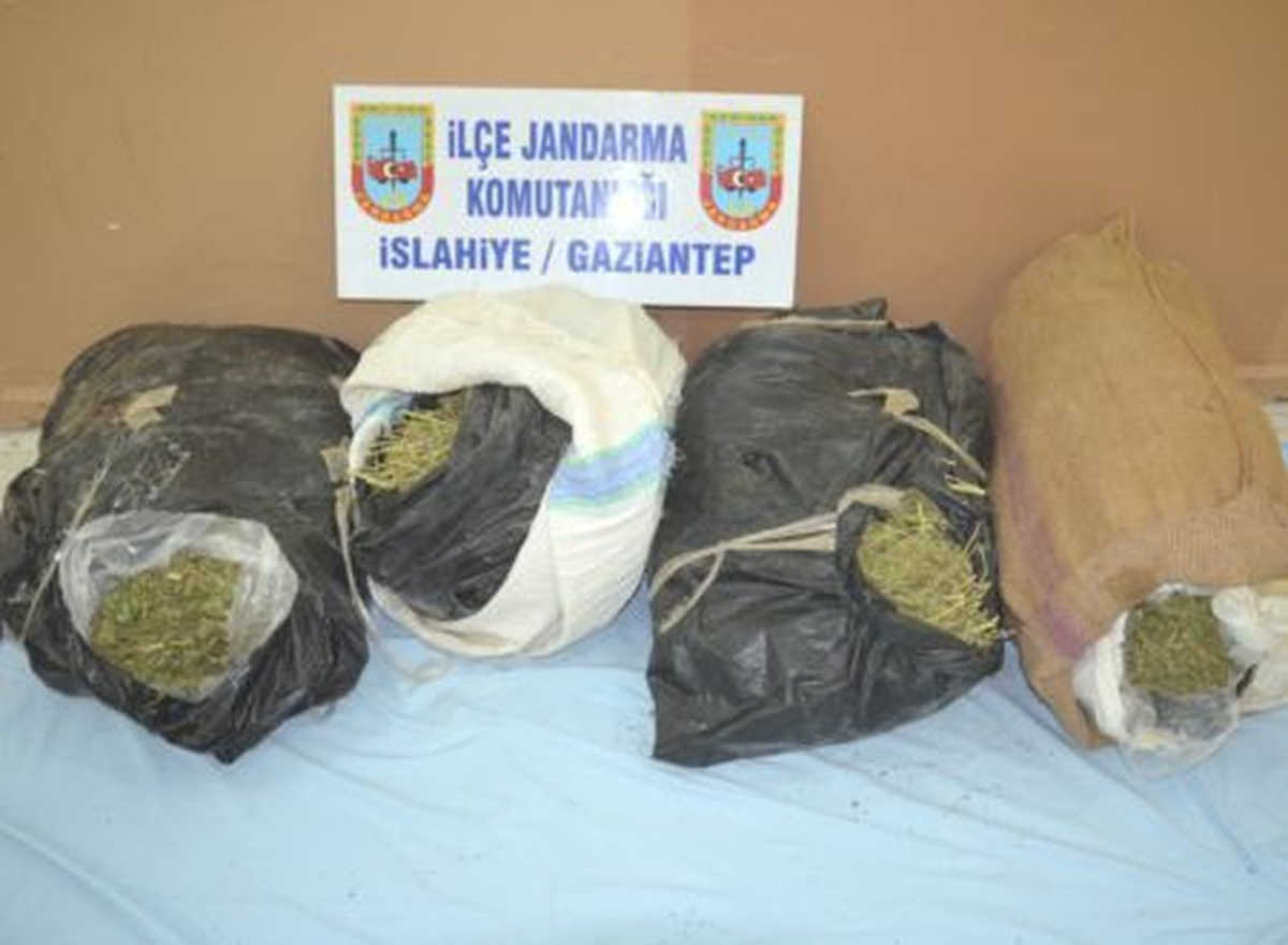 Gaziantep\'te 30 Kilogram Esrar Ele Geçirildi