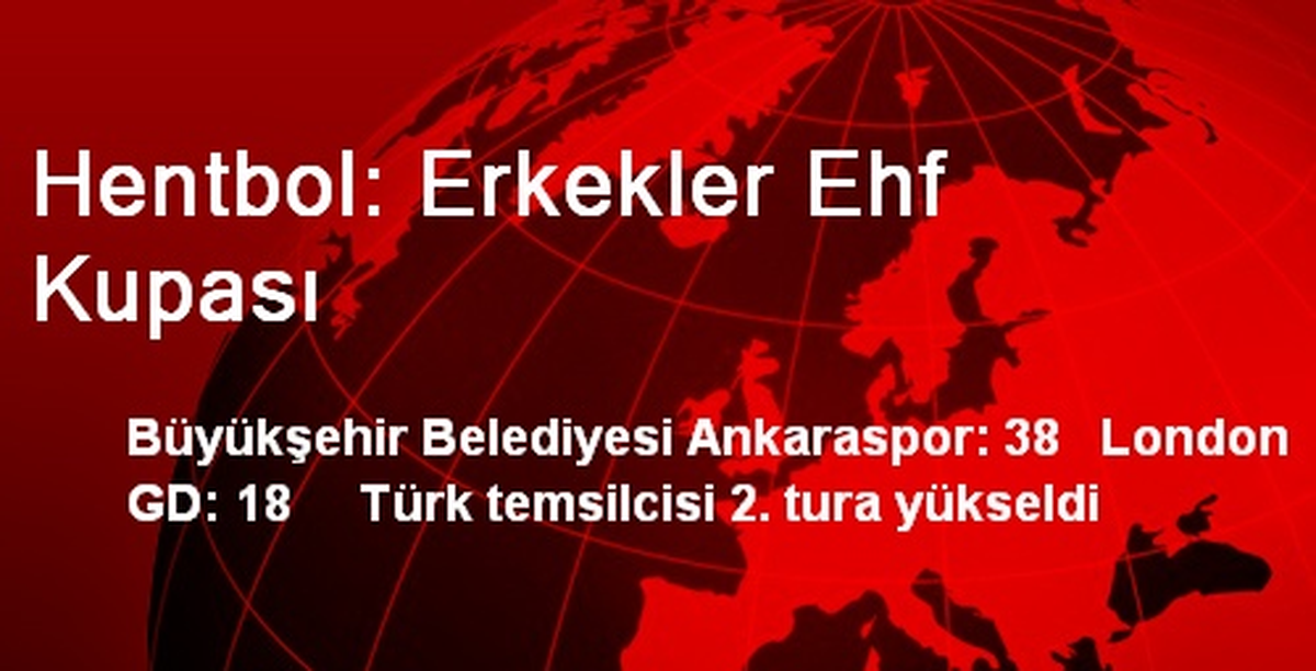 Hentbol: Erkekler Ehf Kupası