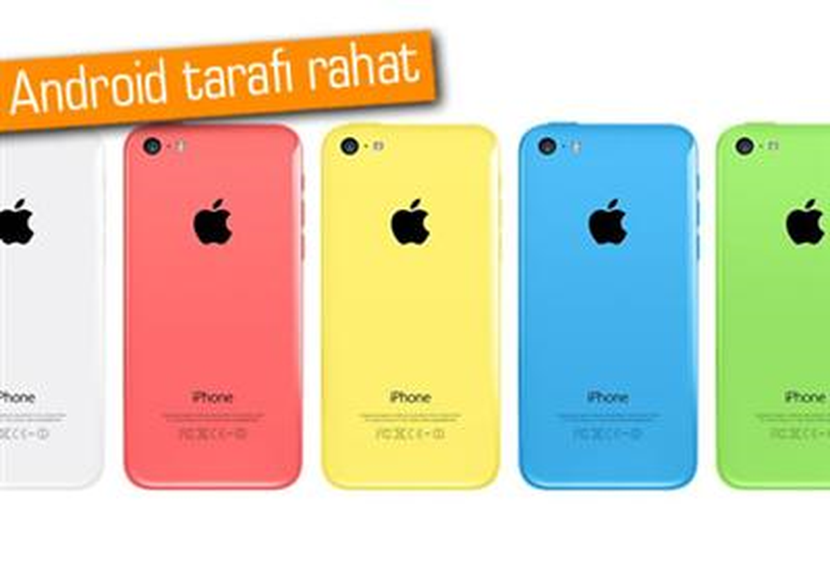 İphone 5c\'nin Android Satışlarını Etkilemesi Beklenmiyor, Çünkü...