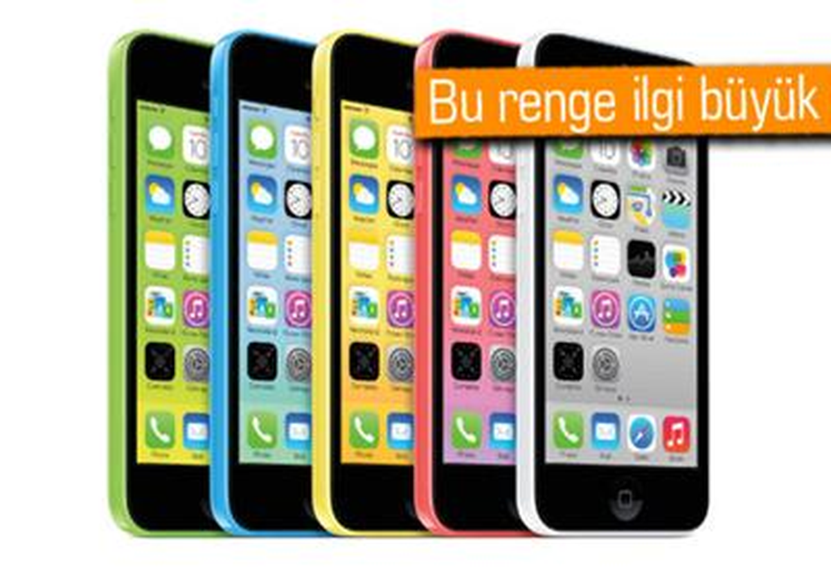 İphone 5c'nin Hangi Rengi Daha Çok Satıyor?
