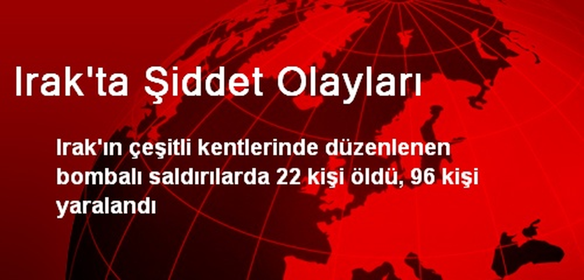 Irak\'ta Şiddet Olayları