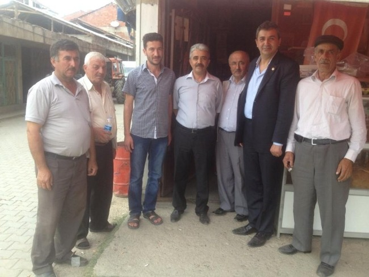 MHP Milletvekili Emin Çınar\'dan Alatarla\'da Esnaf Ziyareti
