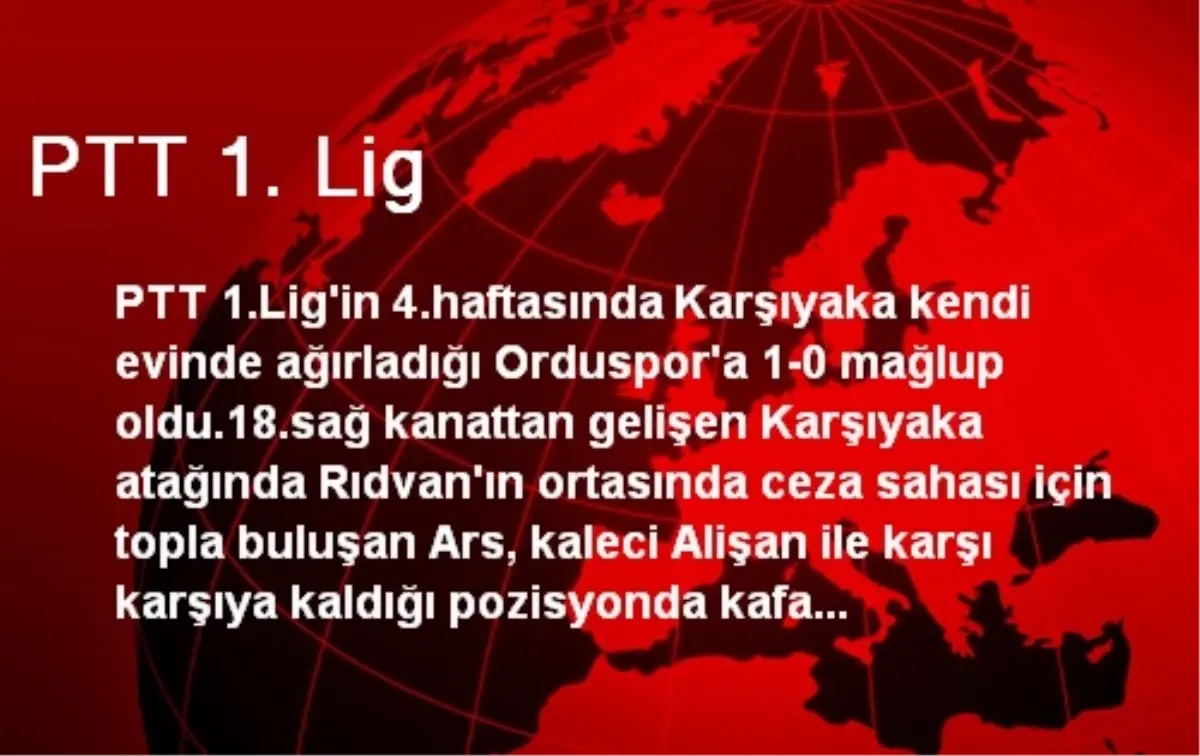 PTT 1. Lig