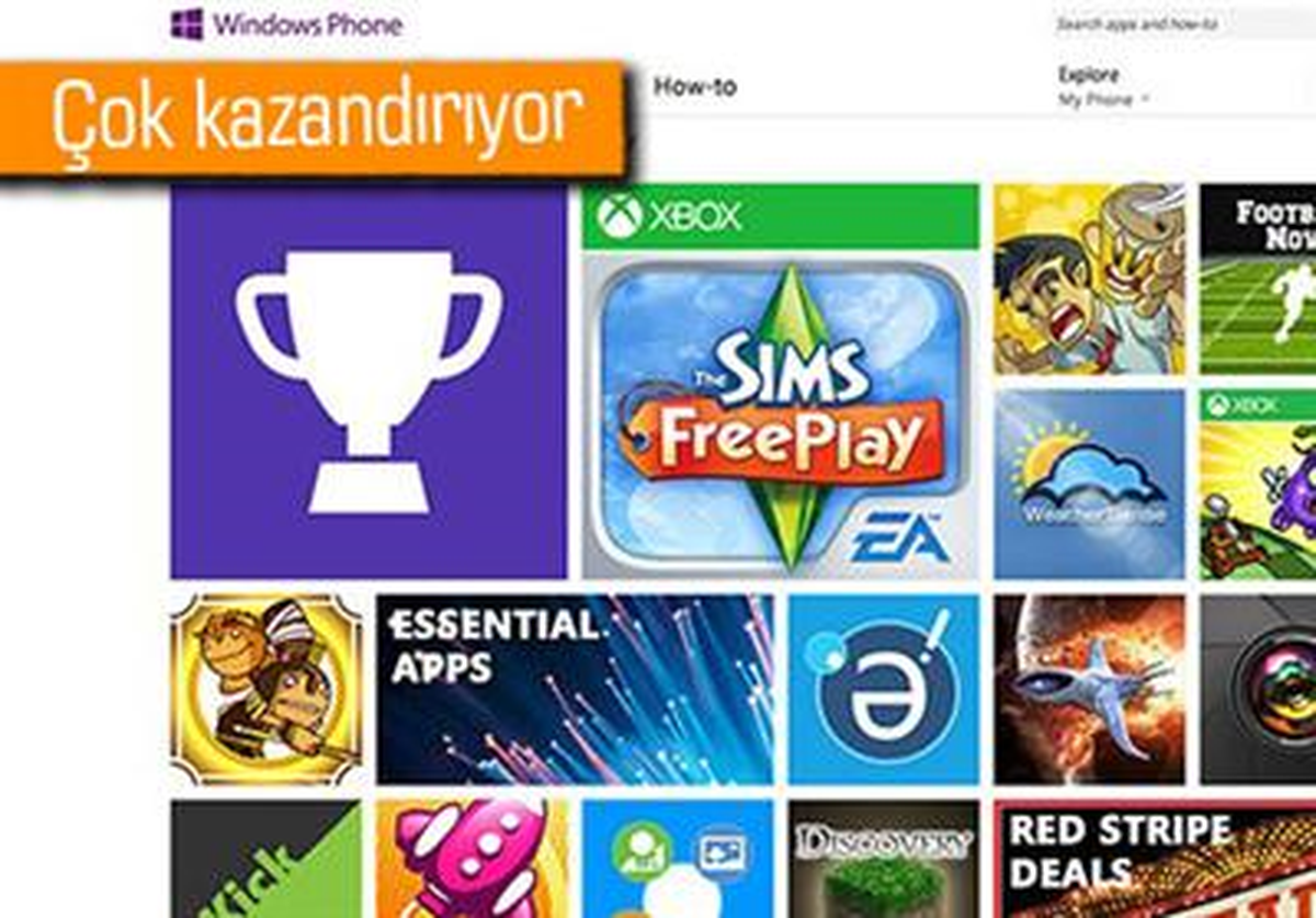 Windows Phone Store Rekor Kırmaya Devam Ediyor