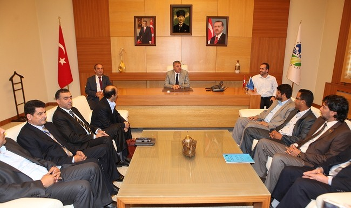 Başkan Toçoğlu, Libya\'nın El Merc Şehrinden Gelen Heyeti Ağırladı
