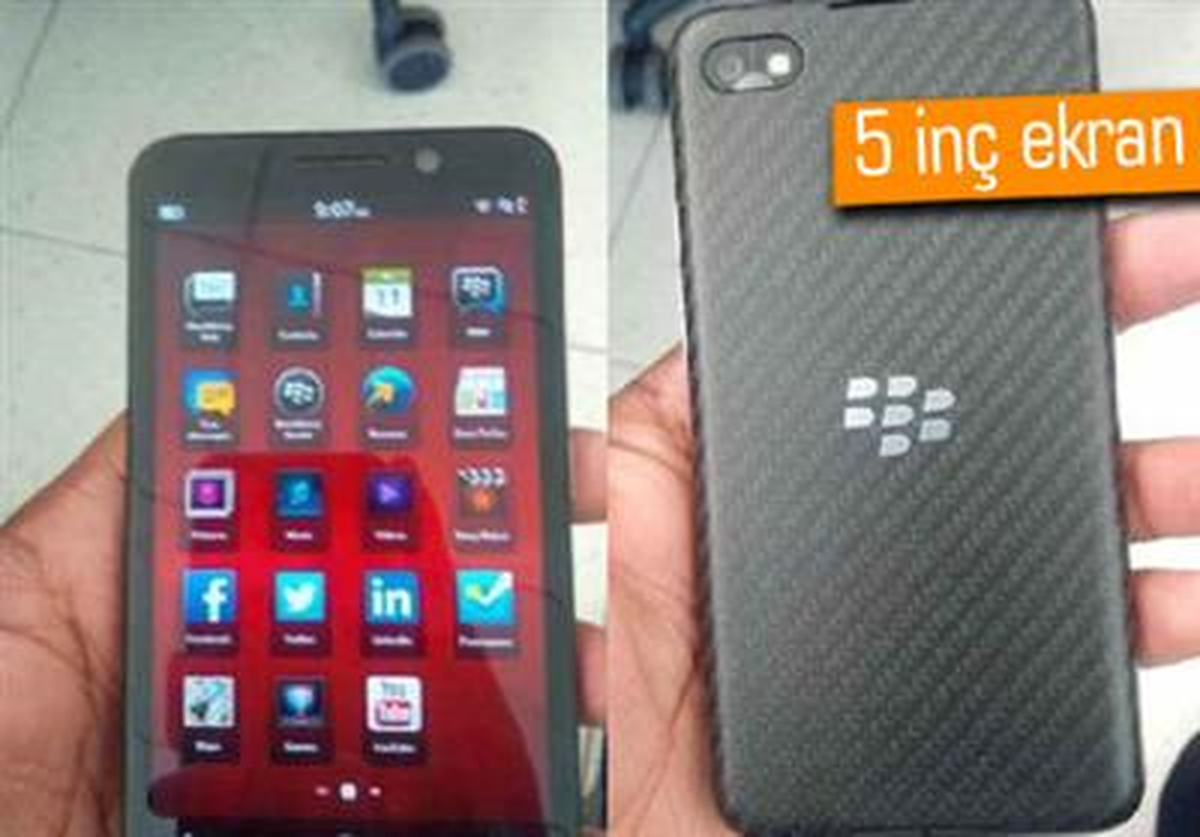Blackberry'nin İlk 5 İnç Ekranlı Cihazı Z30 Geliyor Mu?