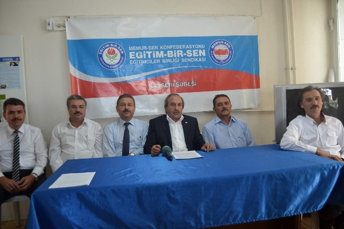 Eğitim-Bir-Sen Şube Başkanı Aydın Kalkan Açıklaması