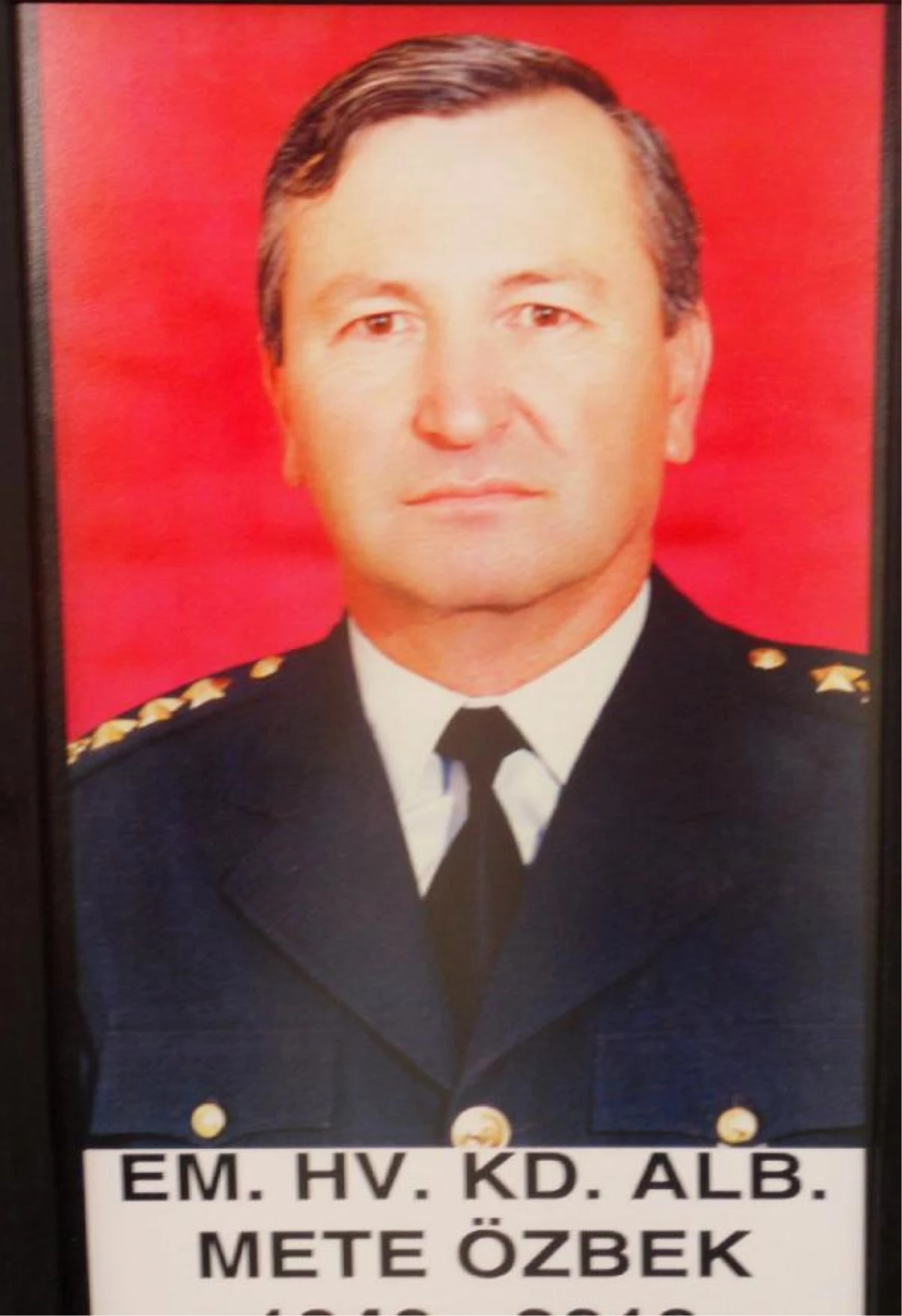 Emekli Albay Mete Özbek, Askeri Törenle Uğurlandı