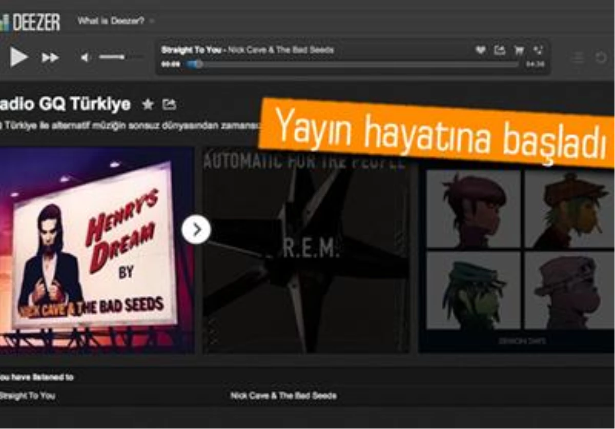 Global Dijital Müzik Platformu Deezer Türkiye\'de