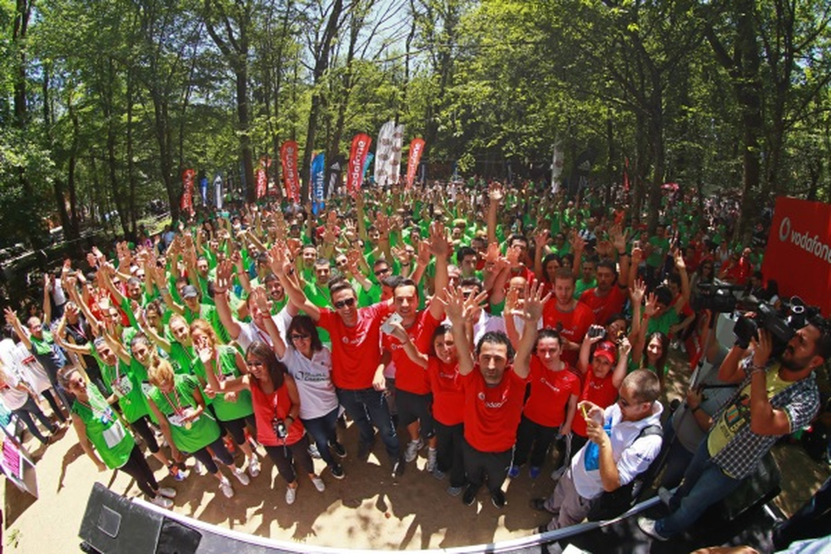 İş Dünyasının Şampiyonları Vodafone İstanbul Champıons Runnıng\'de