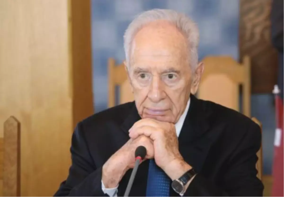 İsrail Cumhurbaşkanı Peres\'in Öksüz ve Yetimleri Kabulü