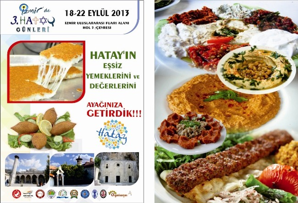 İzmir\'de 3. Hatay Günleri "Künefe Şöleni" ile Başlıyor