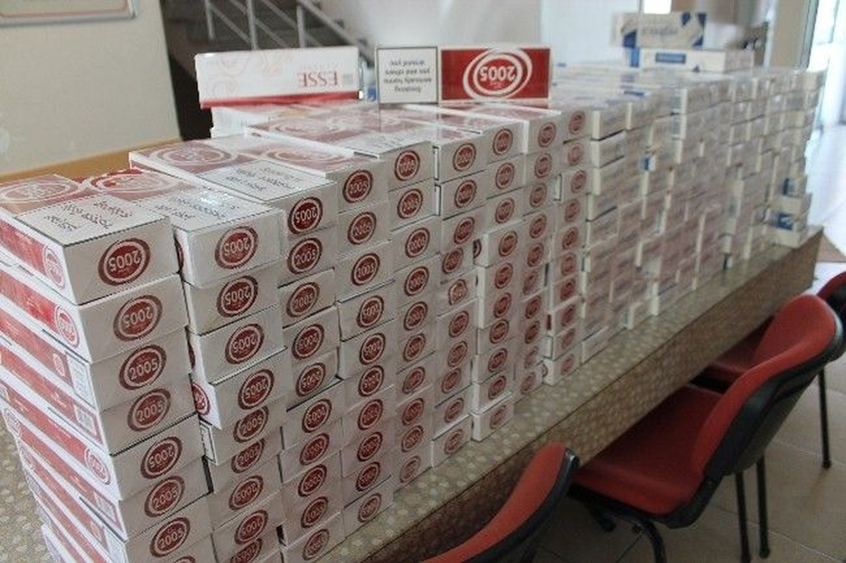 Konya\'da 10 Bin Paket Kaçak Sigara Ele Geçirildi