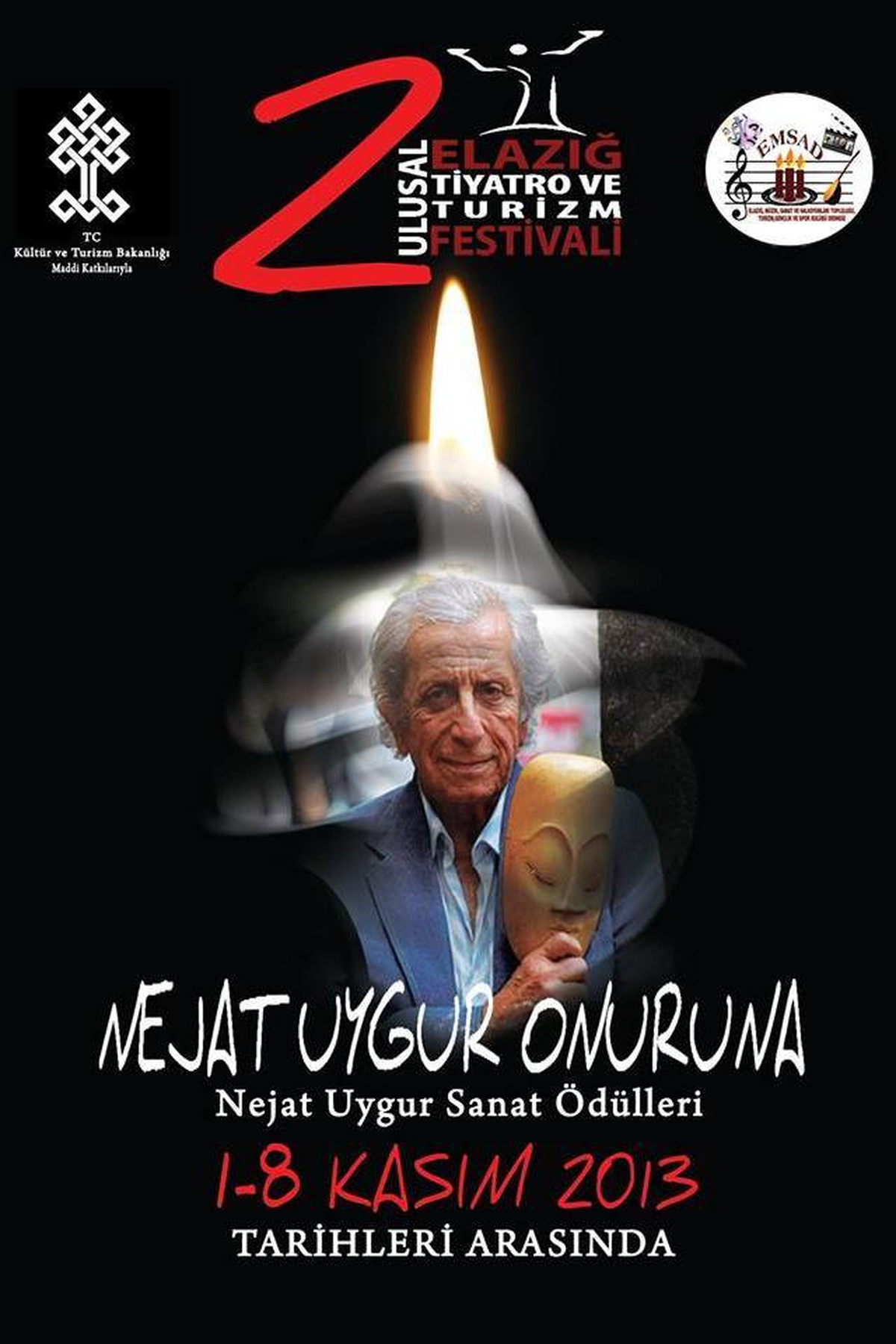 Nejat Uygur Onuruna Elazığ 2. Tiyatro ve Turizm Festivali‏‎