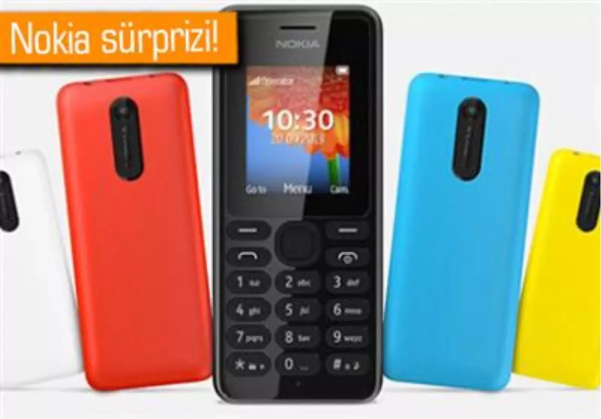Nokia\'nın Yeni Telefon Serisi 108 Duyuruldu!