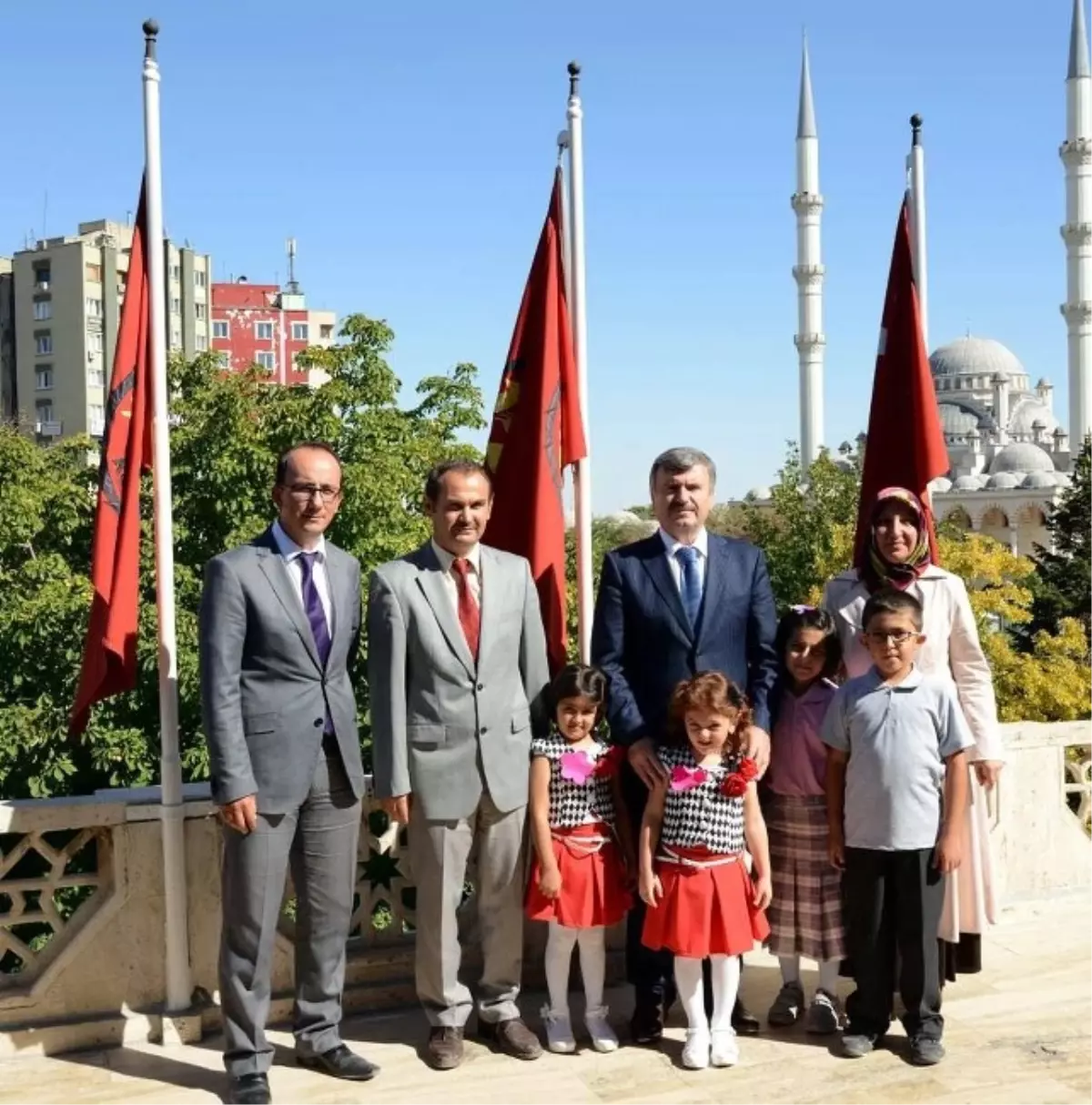 Öğrenci ve Öğretmenler Başkan Akyürek'i Ziyaret Etti