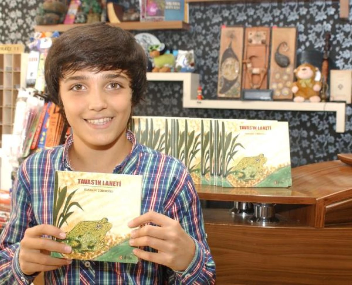 Ortaokul Öğrencisi Kurbağalar İçin Kitap Yazdı