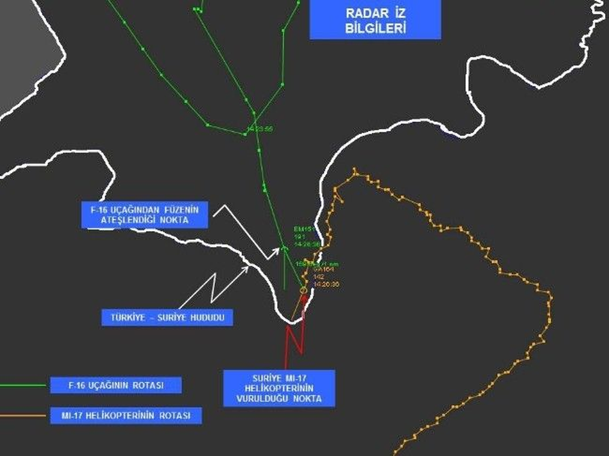 TSK Sınır İhlalinde Vurulan Uçakla İlgili Açıklama Yaptı