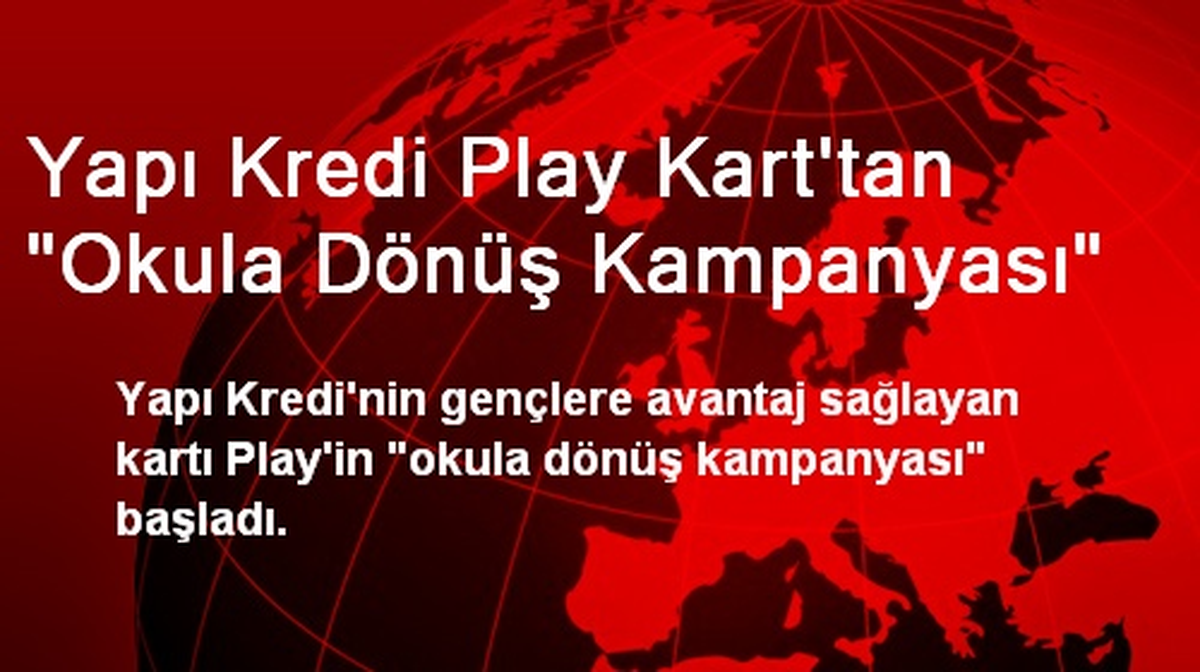 Yapı Kredi\'den Gençlere Müjde