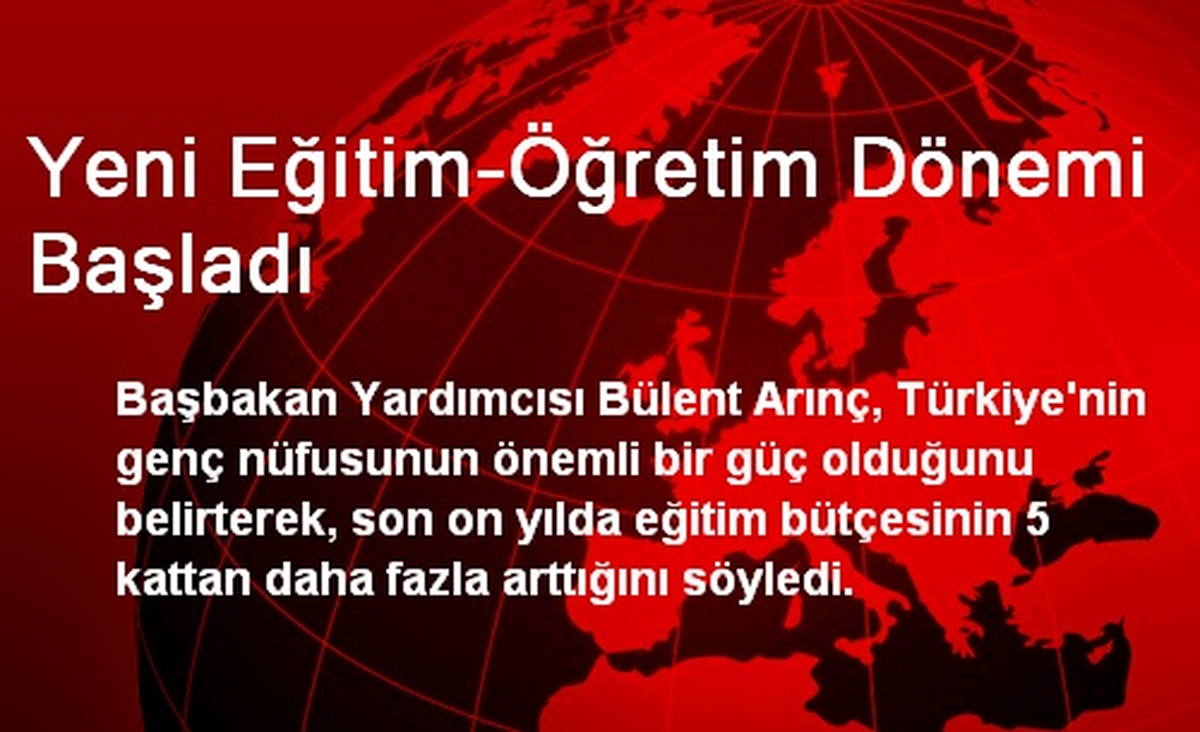 Yeni Eğitim-Öğretim Dönemi Başladı