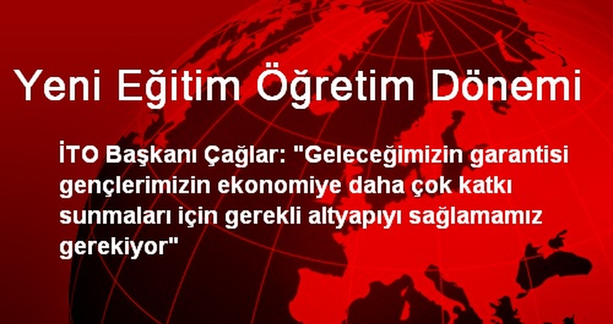 Yeni Eğitim Öğretim Dönemi