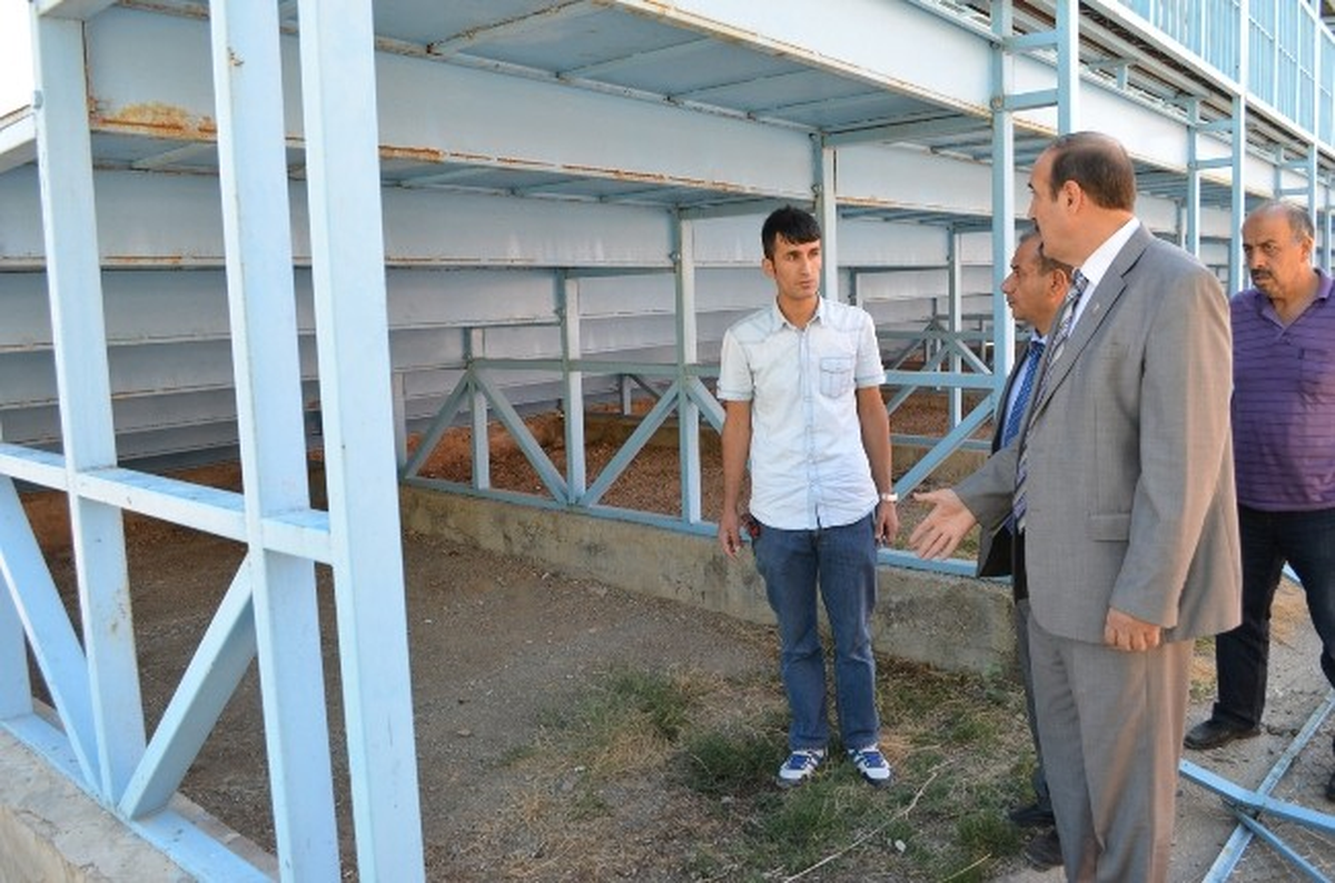 Yeşiltepe Stadı\'nın Altına Lavabo Yapılacak