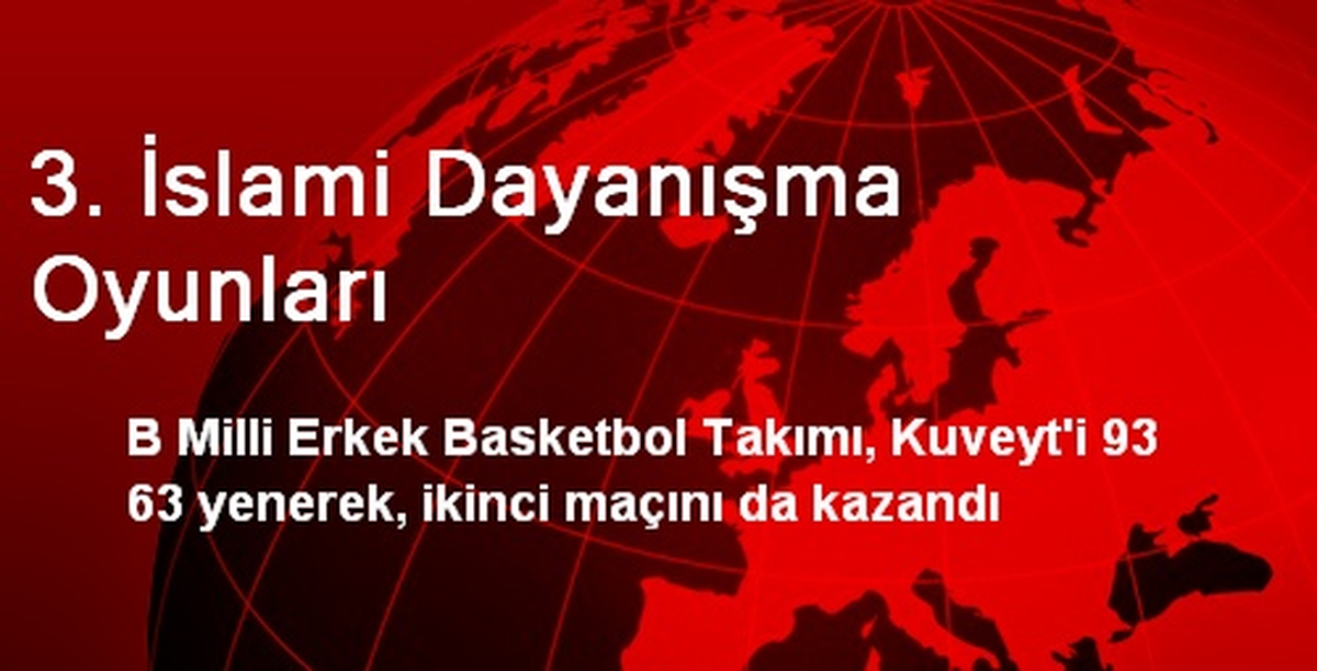 3. İslami Dayanışma Oyunları