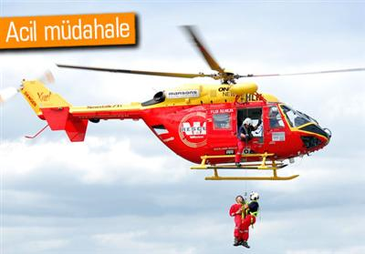Afetle Mücadeleye Uzay Helikopteri