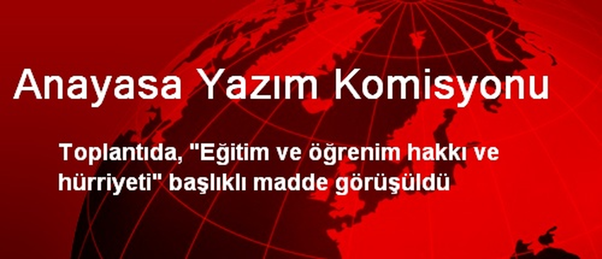 Anayasa Yazım Komisyonu