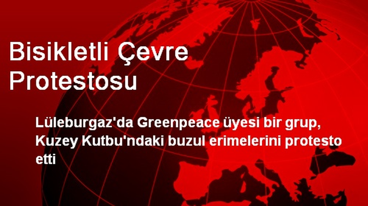 Bisikletli Çevre Protestosu