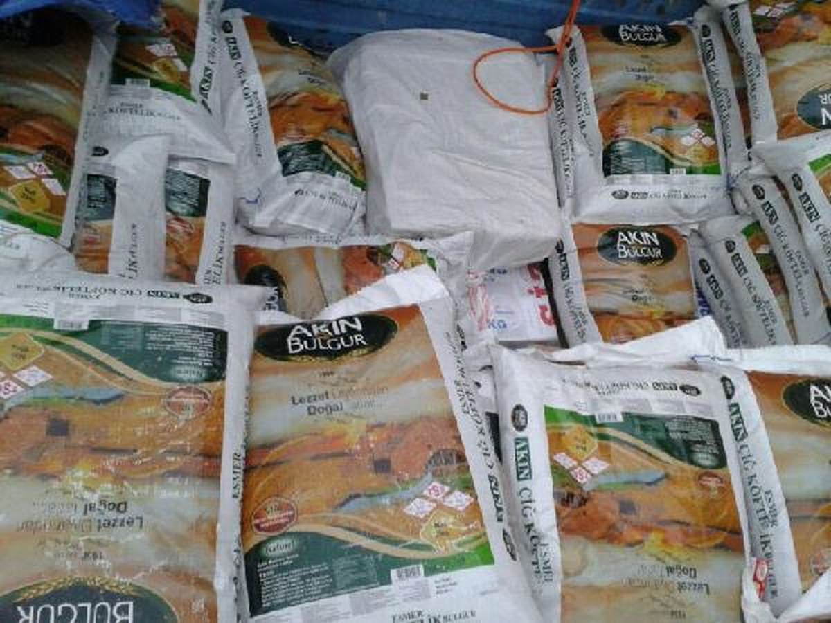 Bulgur Yüklü Kamyonda 50 Bin Paket Kaçak Sigara Ele Geçirildi