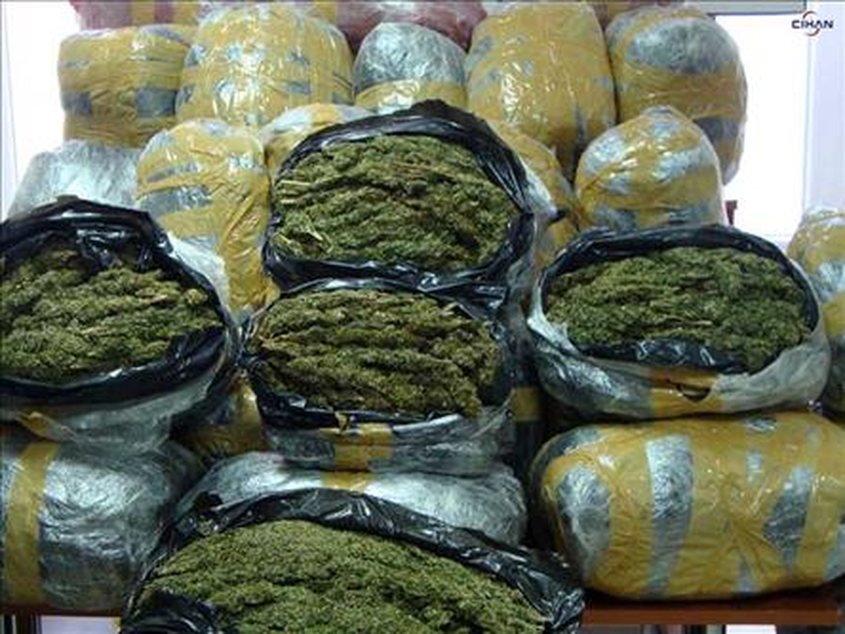 Ceyhan\'da 8 Ayda 597 Kilo Esrar Ele Geçirildi