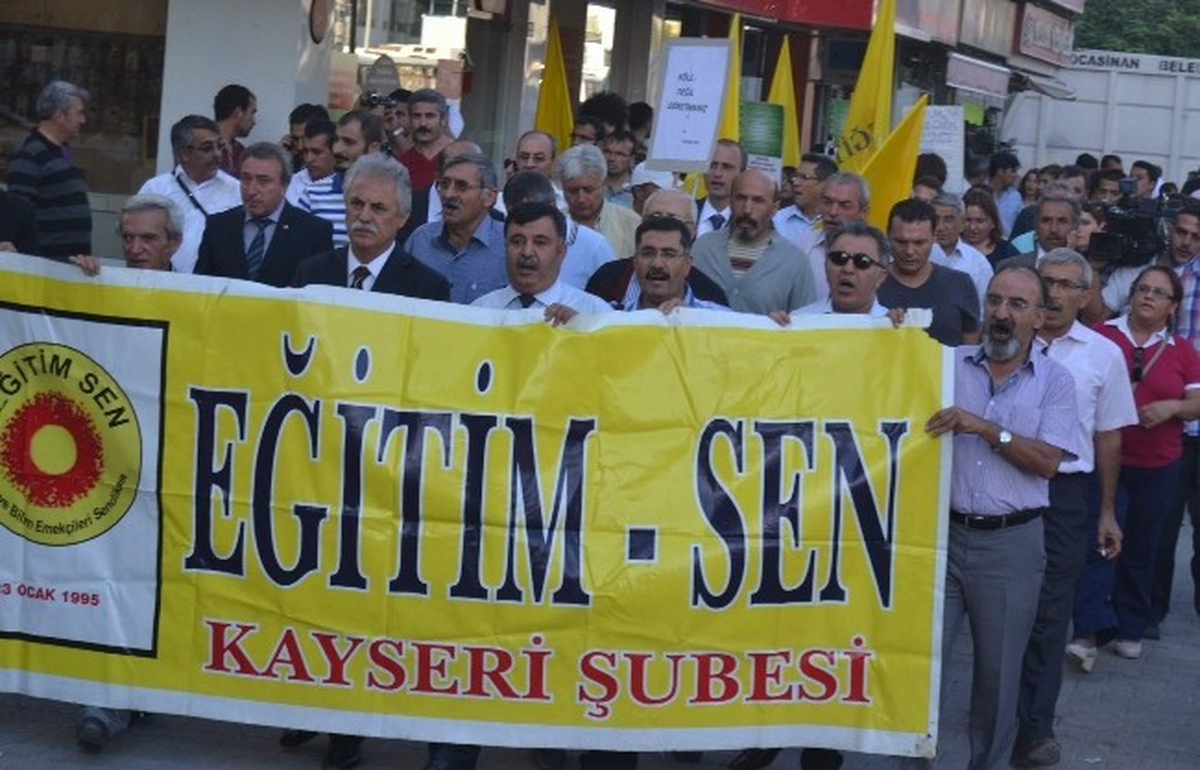 Eğitim - Sen Kayseri Şube Başkanı Sedat Ünsal Açıklaması