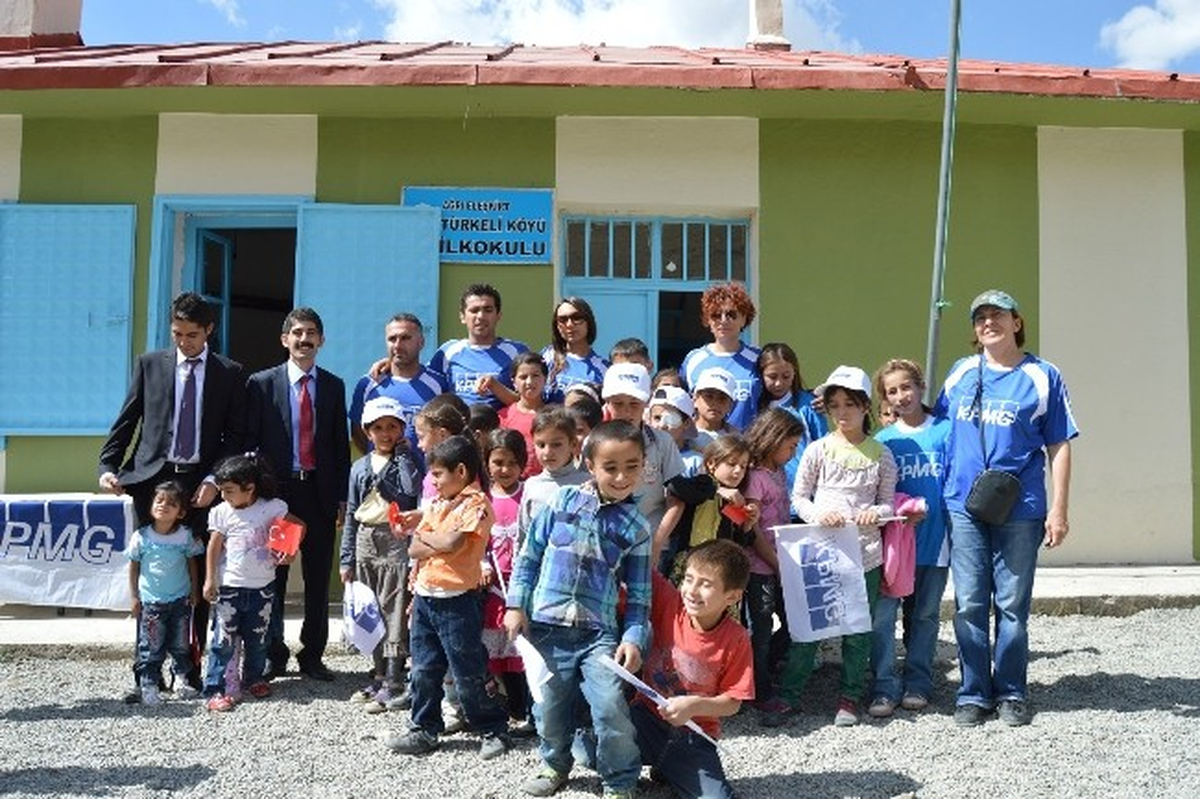 Eleşkirt\'te Okul Onarımı Yapıldı