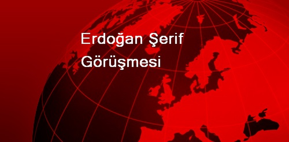 Erdoğan Şerif Görüşmesi