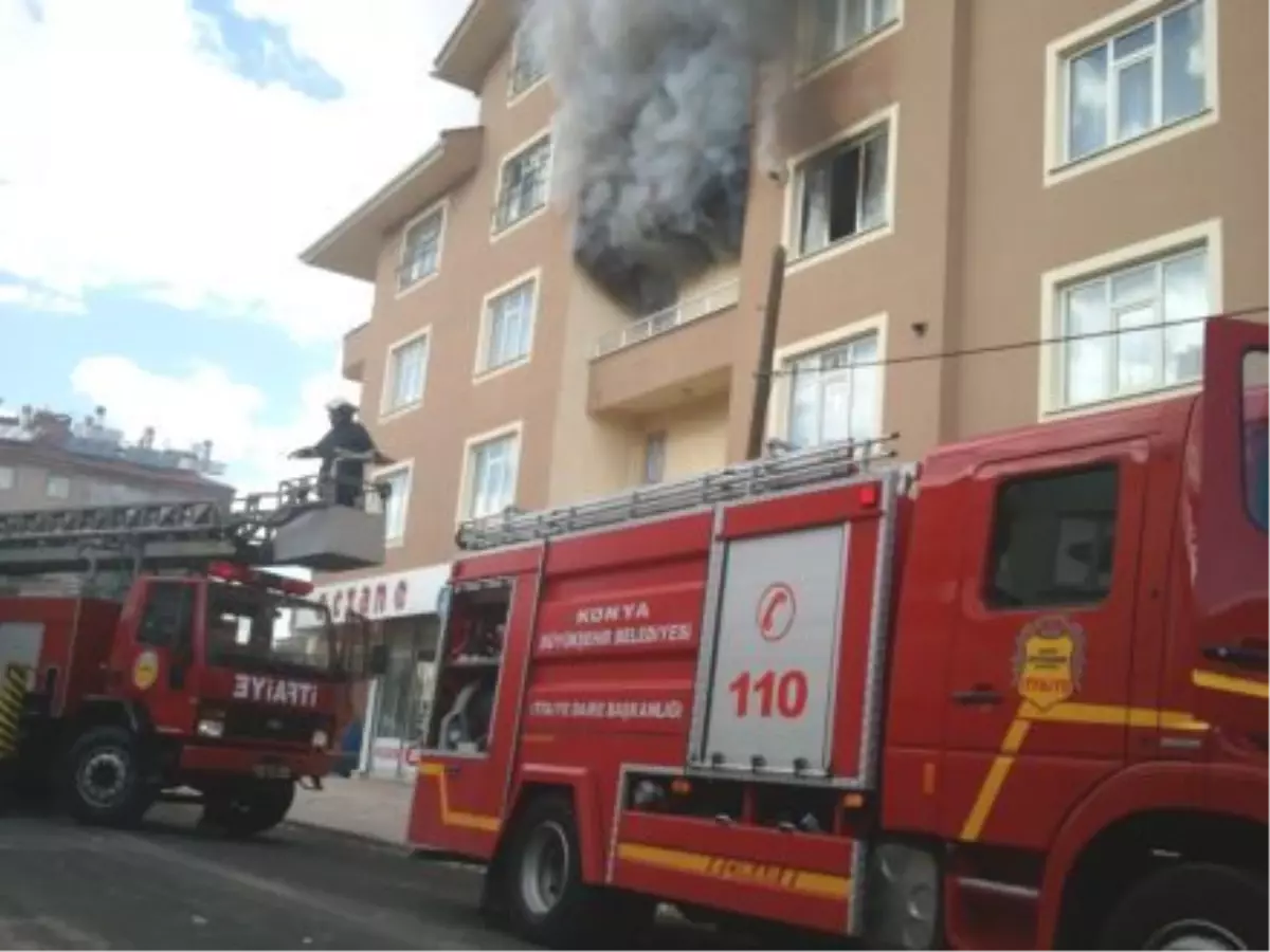 Ev yangını KONYA