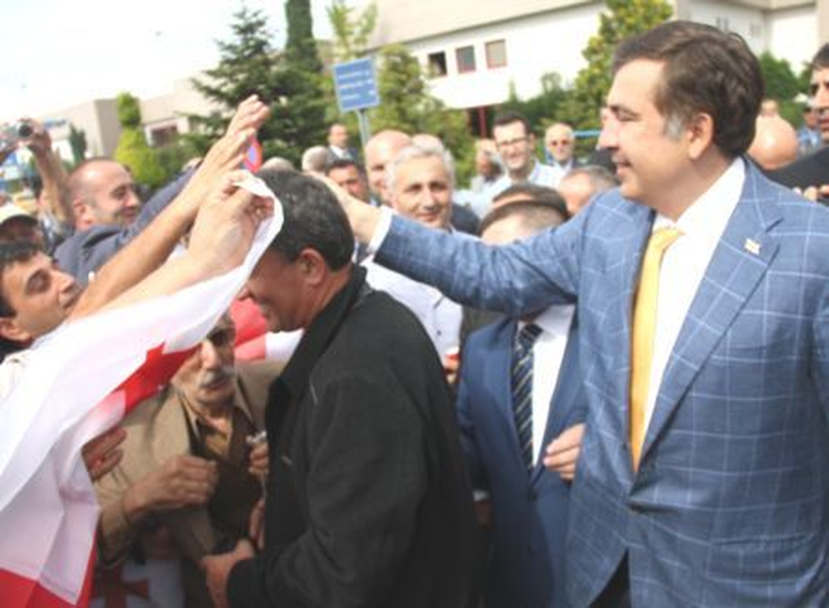 Gürcistan Devlet Başkanı Saakaşvili, Samsun\'da