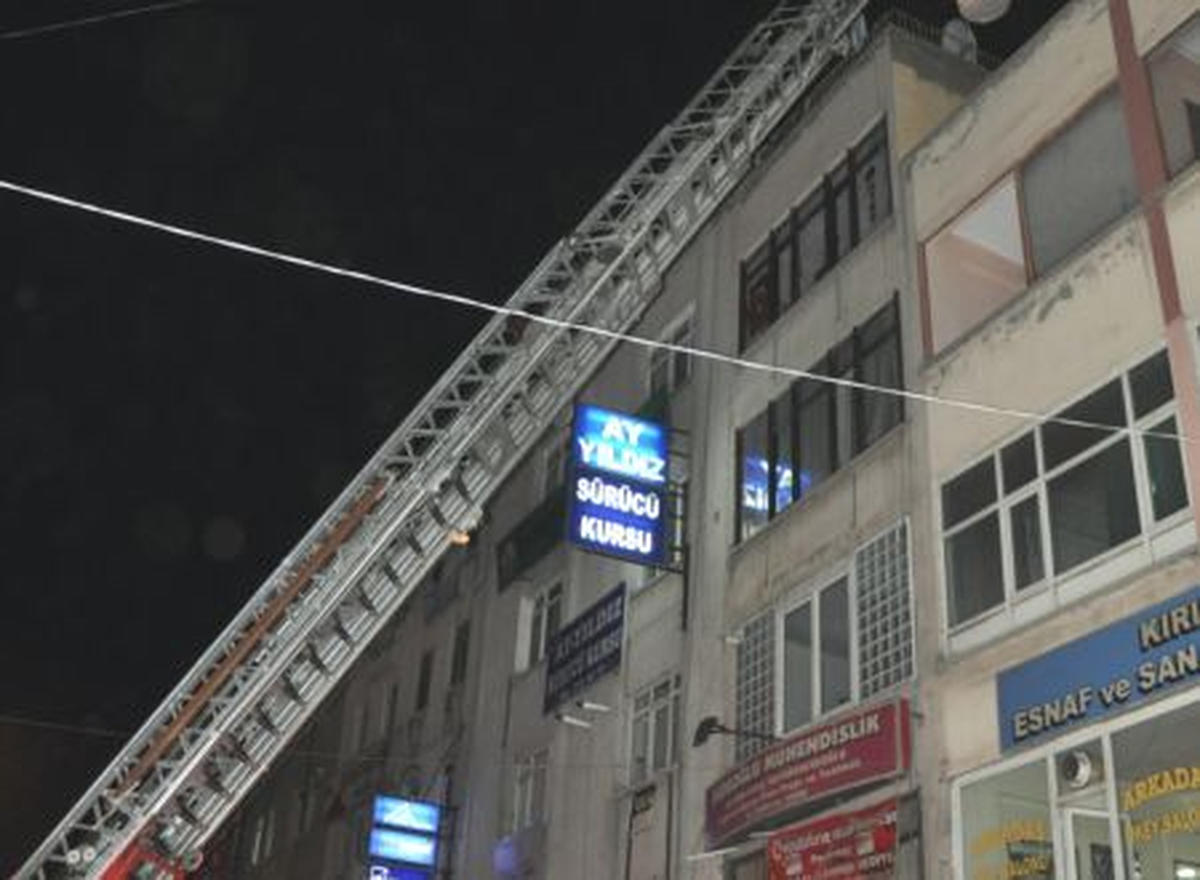 Kırıkkale\'de Yangın