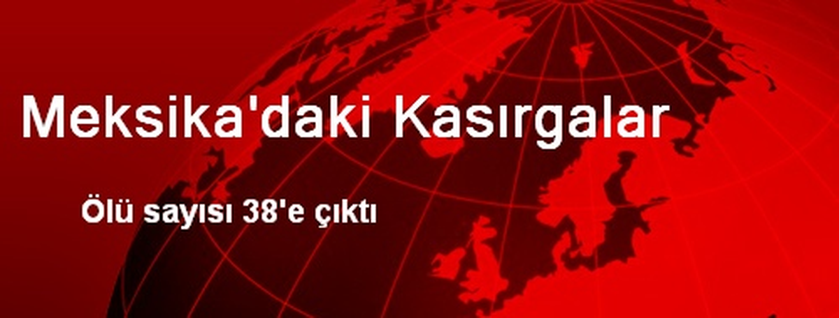 Meksika\'daki Kasırgalar