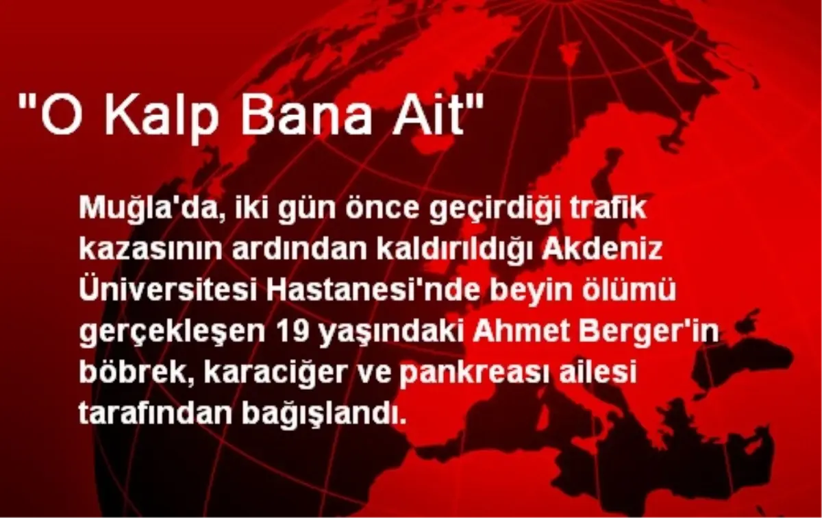 "O Kalp Bana Ait"