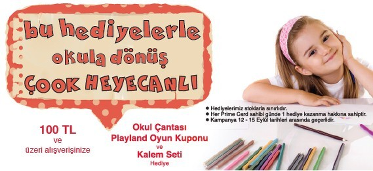 Prıme Mall İskenderun Minikleri Sevindirdi