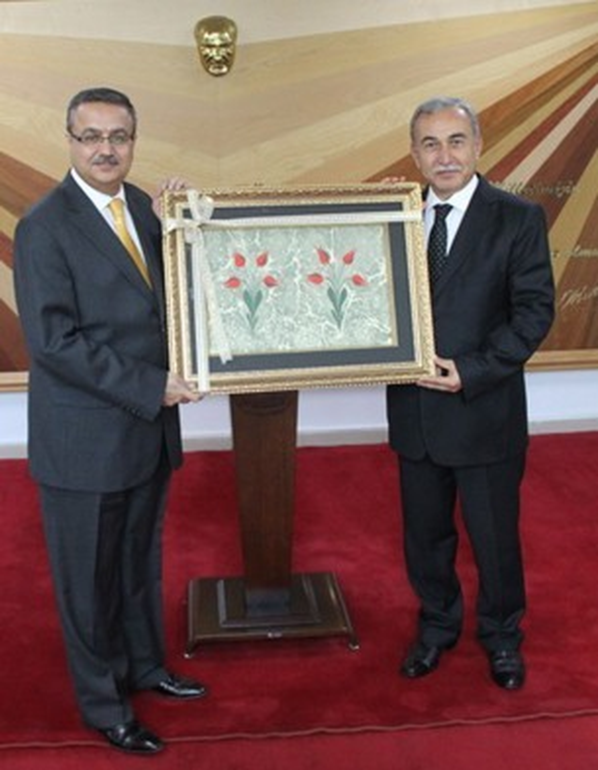 Sakarya Valisi Büyük\'ten Düzce Valisi Su\'ya Ziyaret