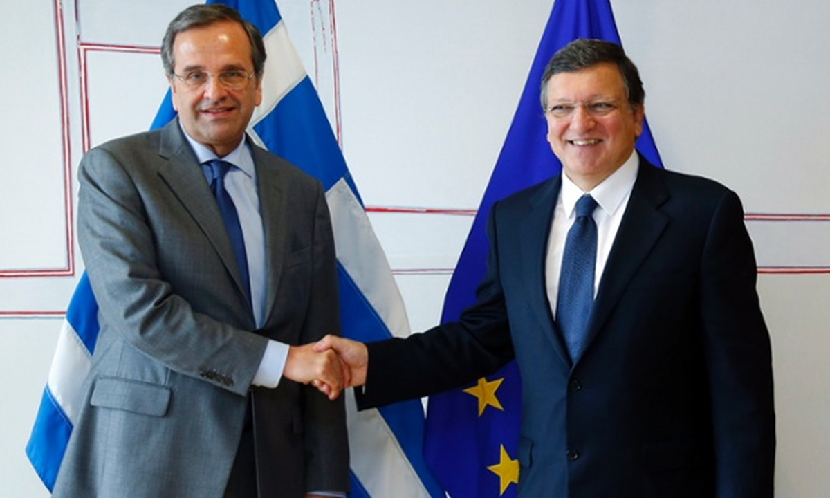 Samaras Barroso görüşmesi BRÜKSEL