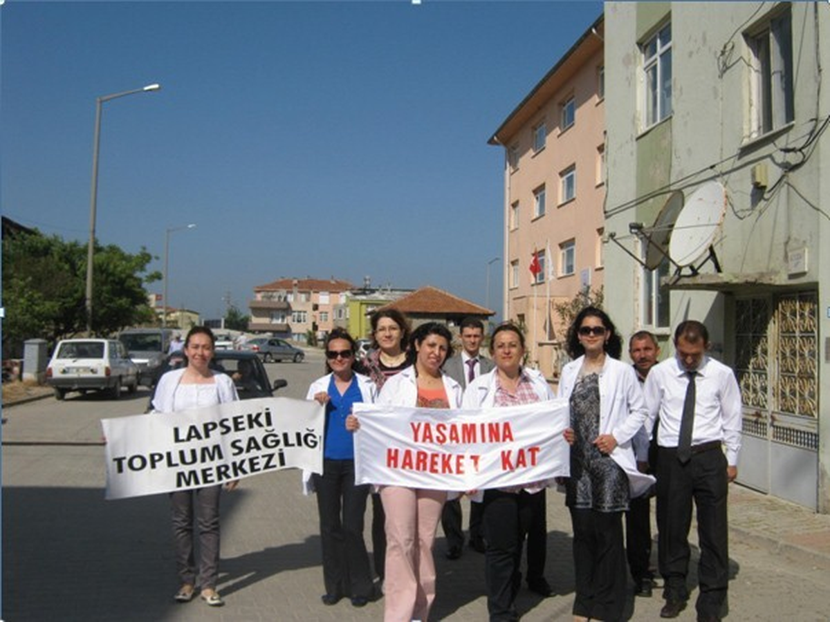 Toplum Sağlığı Merkezi Hareketli Yaşama Dikkat Çekiyor
