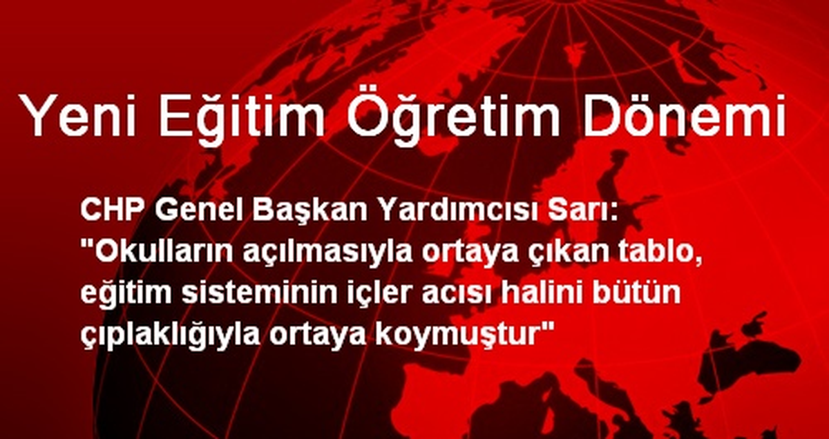 Yeni Eğitim Öğretim Dönemi