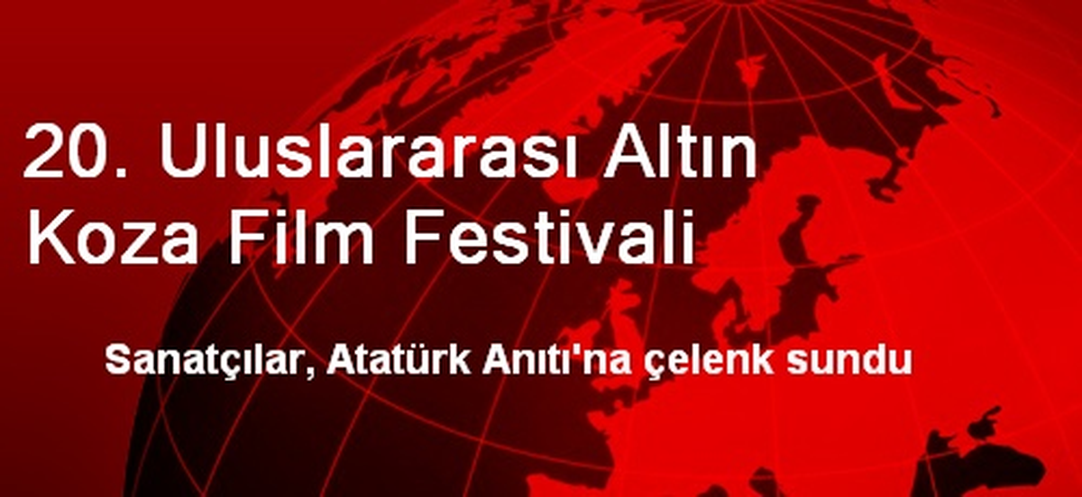 Altın Koza Film Festivali\'nde Atatürk Anıtı\'na Ziyaret