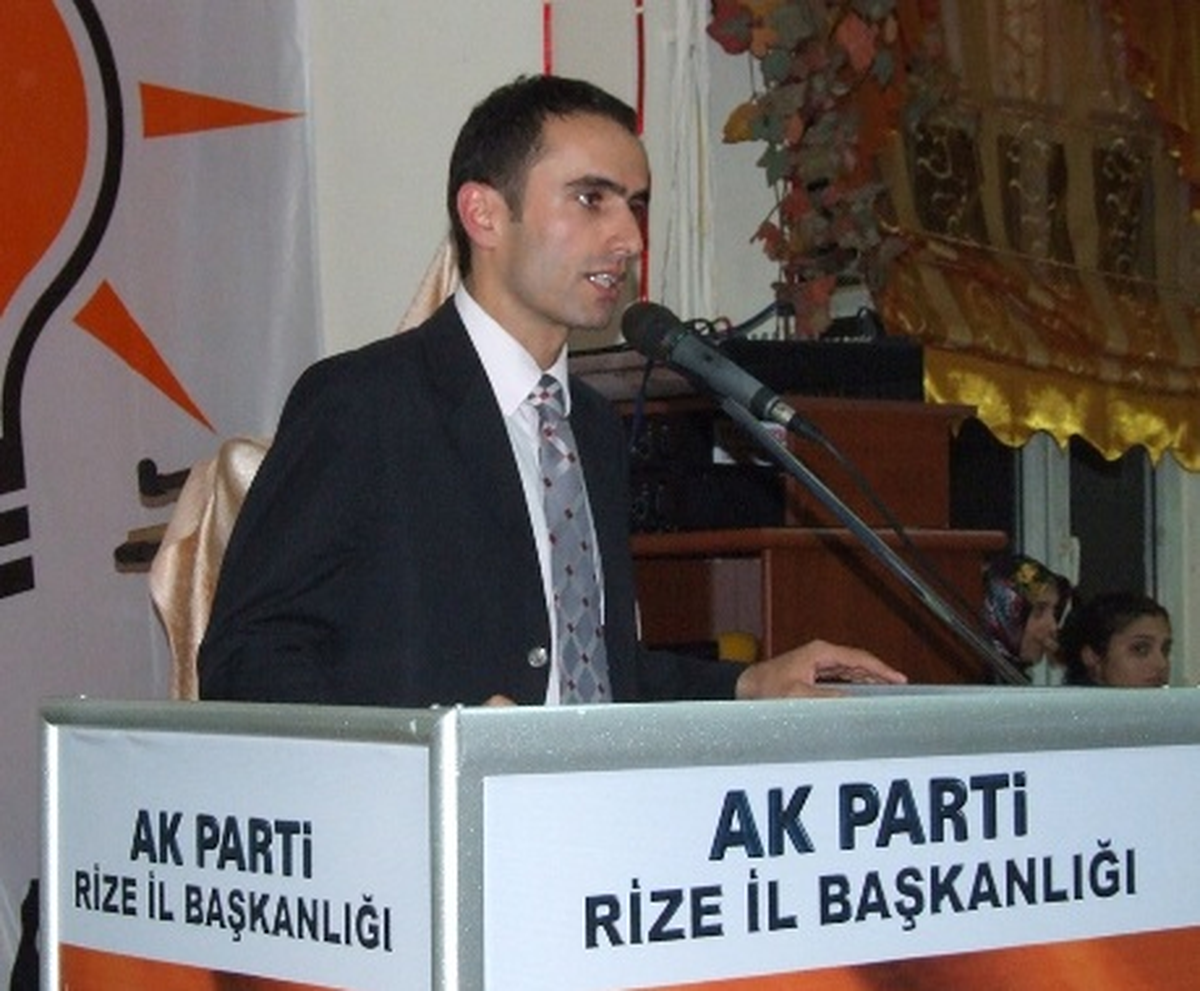 AK Parti Rize Merkez İlçe Başkanı Alim Açıklaması