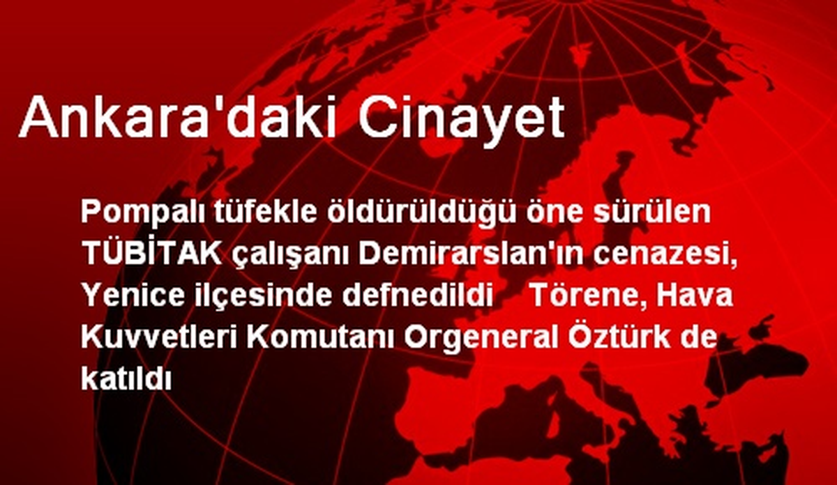 Ankara\'daki Cinayet