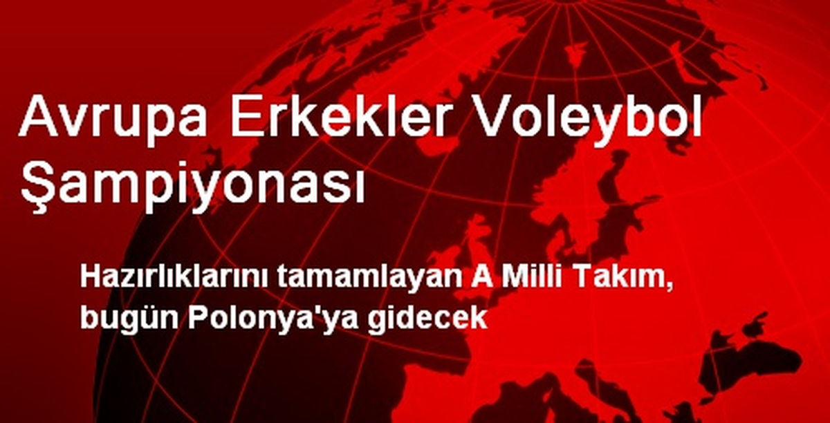 Avrupa Erkekler Voleybol Şampiyonası